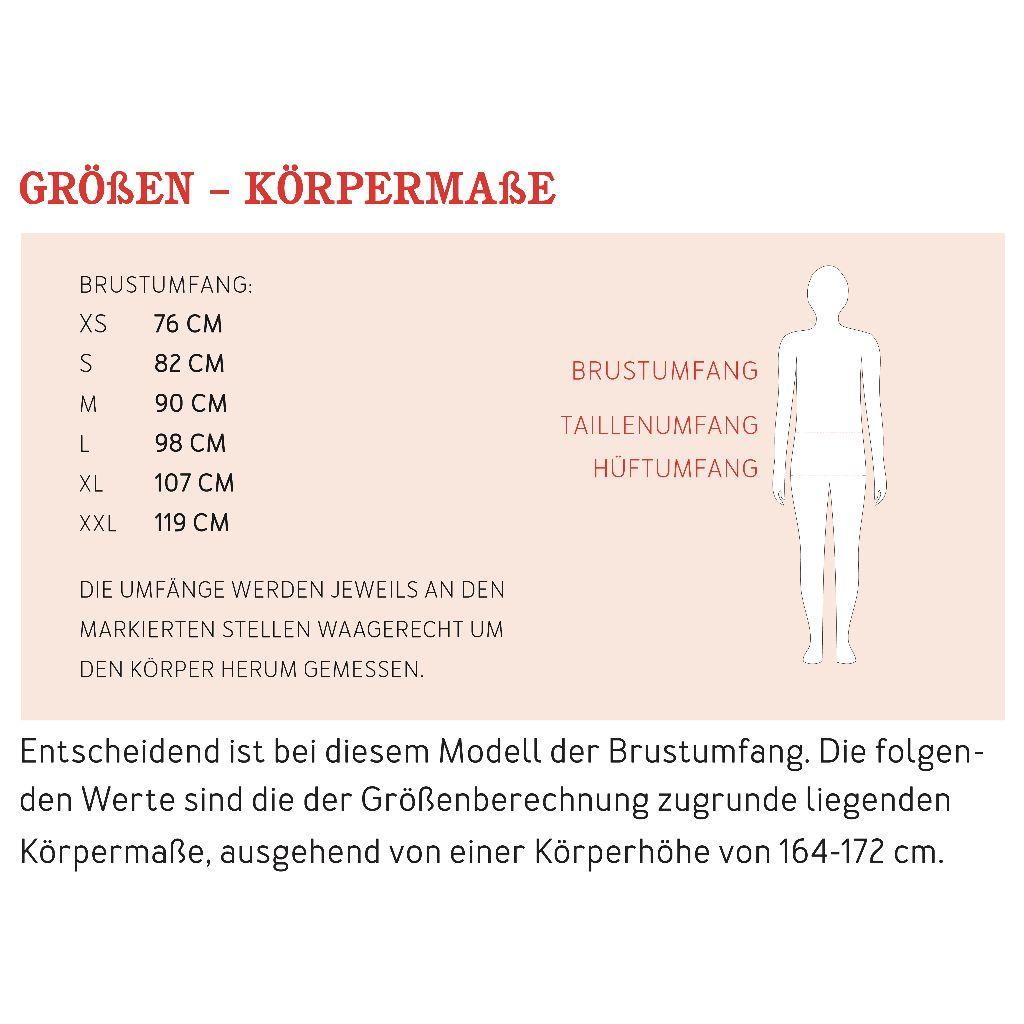 Papierschnittmuster Hoodie mit RV Frau Yutta XS-XXL
